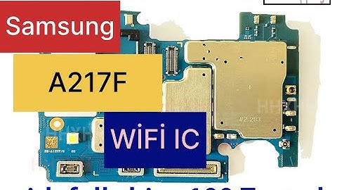 Samsung a12 Wifi Not working Fix solution/SAM-A125F/A127F Wi-Fi Problem solution