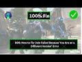 BO6: How to Fix ‘Join Failed Because You Are on a Different Version’ Error