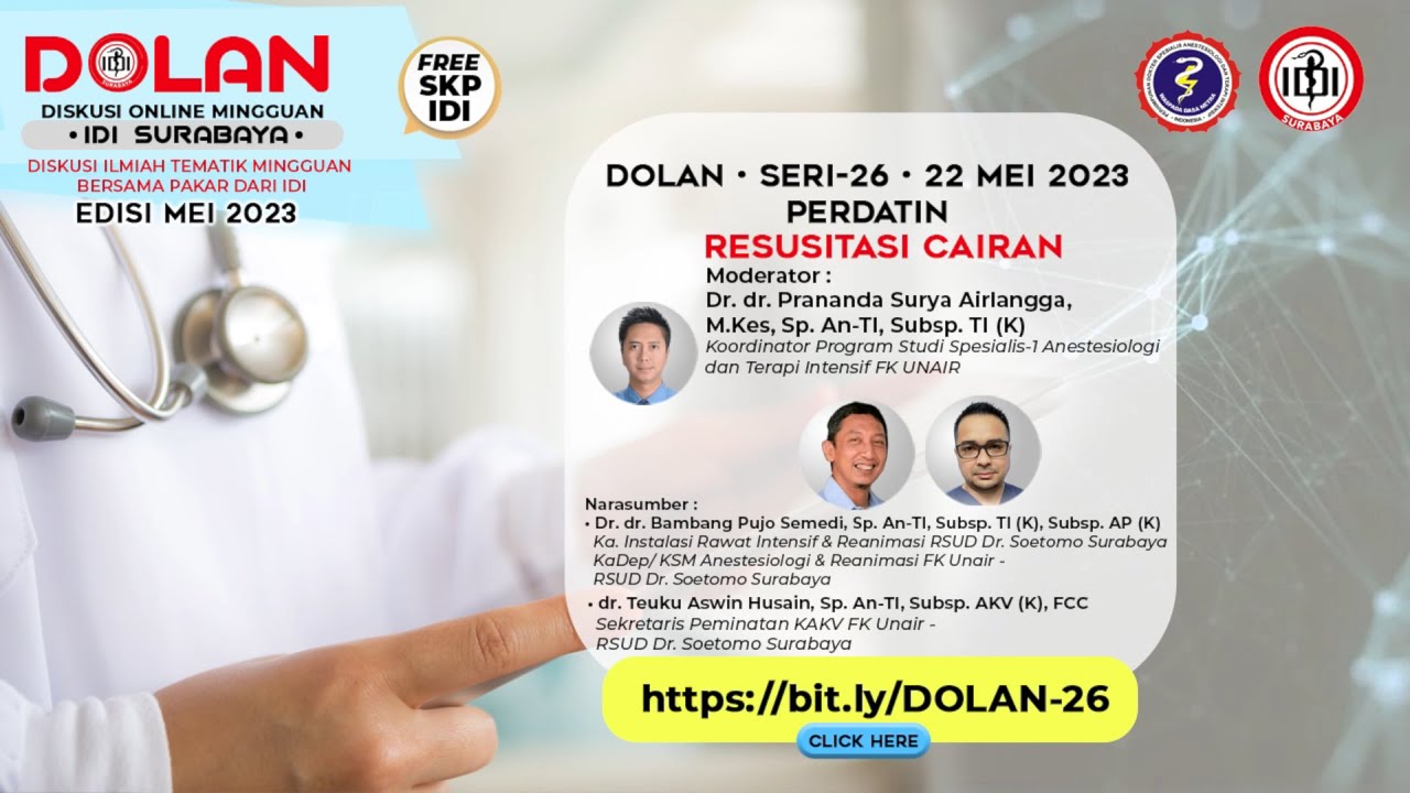 DOLAN SERI 26 : RESUSITASI CAIRAN