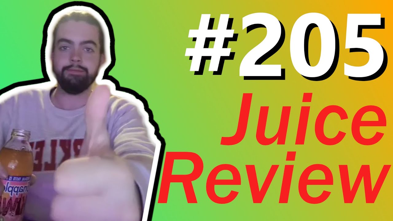 Snapple Kiwi & Strawberry Juice Review 205 YouTube