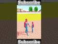 Weak Spiderman Converr into Gaint #gta #shorts #ytshorts #gta5 #yt