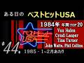 ある日の ベストヒットUSA #44（ 1985年1月 ）1984 年間Top20 Van Halen, カルチャー･クラブ, シンディ･ローパー, P.Collins, ほか