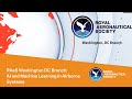 RAeS Washington DC Branch: AI and Machine Learning in Airborne Systems