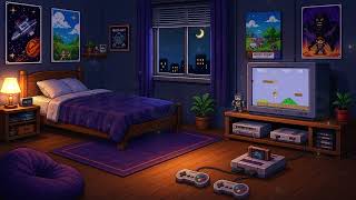 Pixel Game Room – Animated Retro Gaming Bedroom | Cozy Nostalgia Background screenshot 4