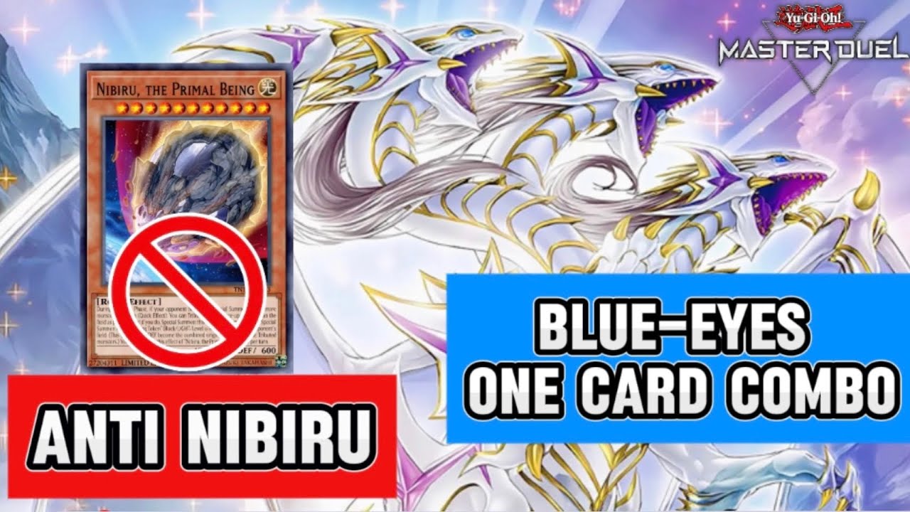 Anti Nibiru BLUE-EYES Deck, One Card Combo Nibiru Counter [Master Duel]