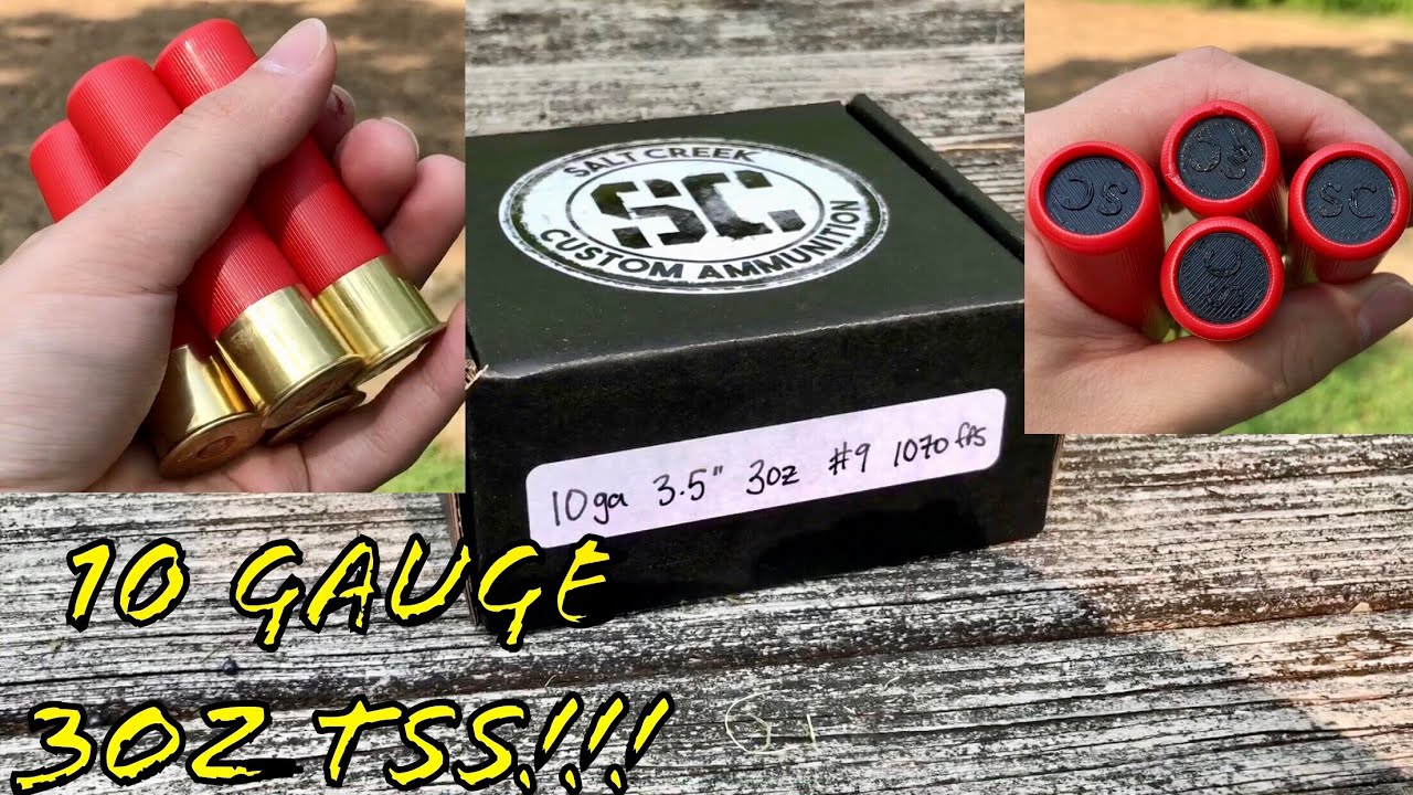 Salt Creek Custom 3 Ounce 10 Gauge TSS!!! The King Of Turkey Loads
