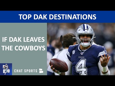 Dak Prescott Leaving The Dallas Cowboys? Top Dak Destinations If He Leaves In NFL Free Agency