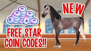8 NEW *STAR COIN* CODES!! HORSE SPOILERS & NEW GAME FEATURES IN STAR STABLE COMING SOON...