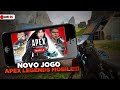 🔴JOGANDO APEX MOBILE🔴VAMOS APRENDER A JOGAR ESSE JOGO🔴Live caiu