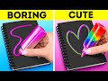 BACK TO SCHOOL TO BE COOL | DIY SCHOOL SUPPLIES, CHEATING HACKS AND AWESOME CRAFTS