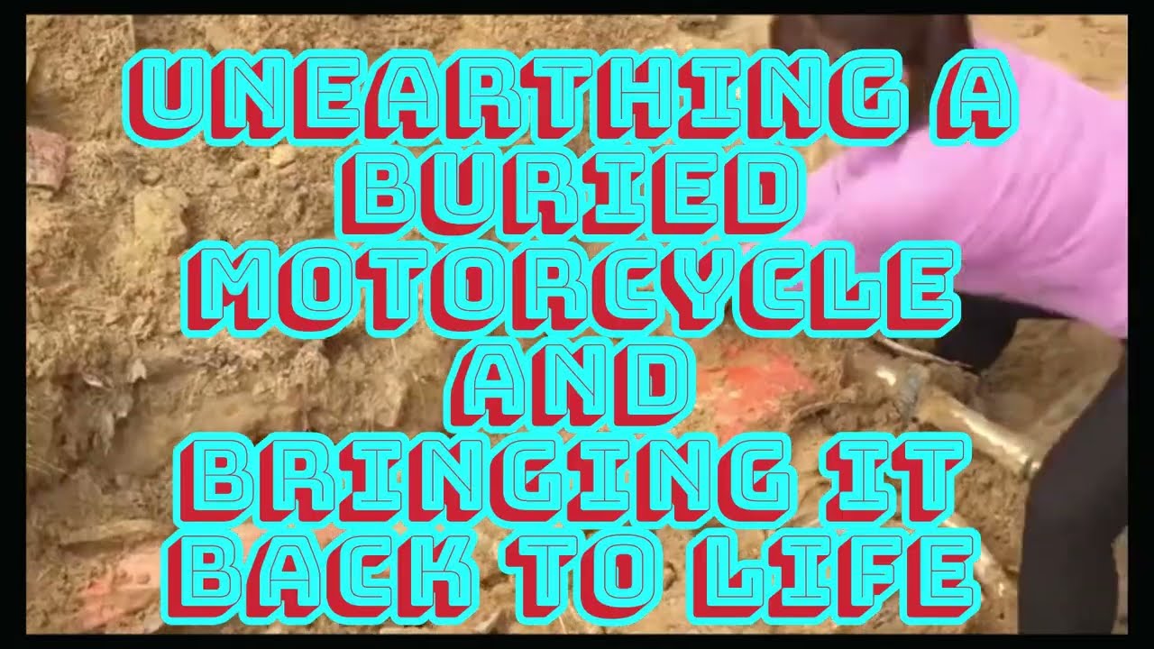 Unearthing a Buried Motorcycle and Bringing It Back to Life | Full Restoration