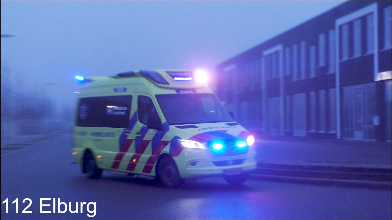 [PRIMEUR] A1 04-101 met spoed naar een onbekende melding vanaf de ambulancepost in Zwolle