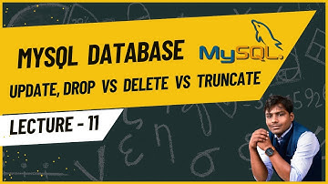SQL lecture - 11 | Drop, Delete, Truncate | NMD PVT LTD