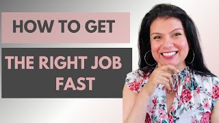 How to Get a Job FAST: 5 top tips