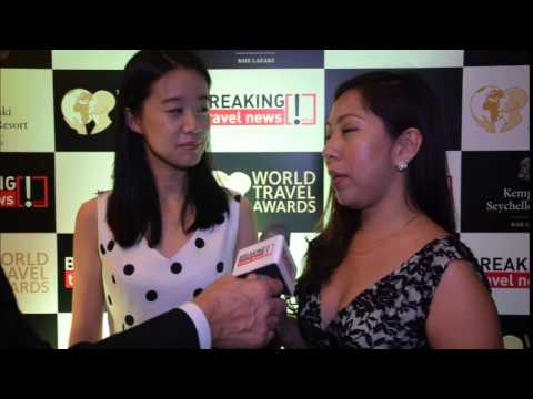 Ellice Bugayong, general manager, and Wei Tong, general manager of sales, OV Holidays