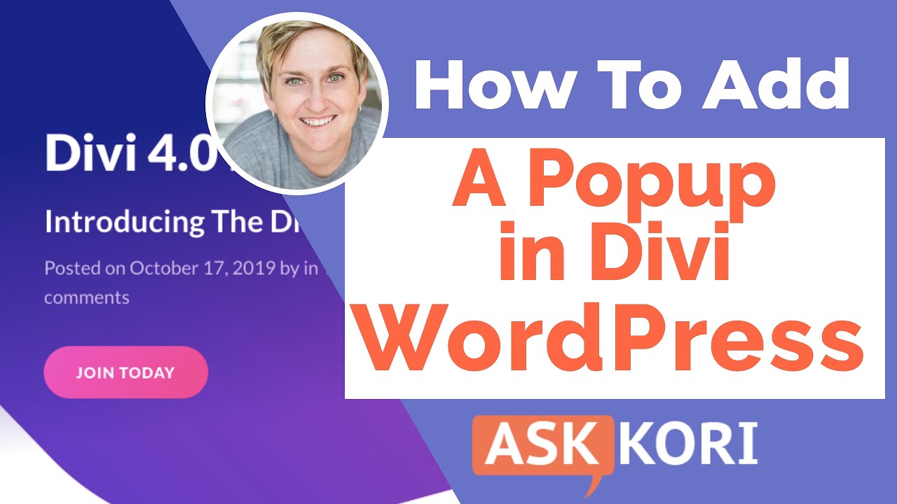 Add a Popup to Divi Using the Theme Builder - YouTube