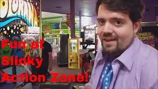 Fun at Slinky Action Zone