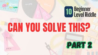 10 Genius-Level Riddles Only 1% Can Solve | MIT & Harvard-Style Logic Puzzles #shorts #math