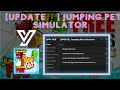 BEST SCRIPT For [UPDATE🌸]Jumping Pets Simulator Auto Farm Diamond and coin + MORE FEATURE | PASTEBIN