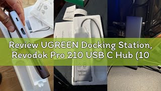 Review UGREEN Docking Station, Revodok Pro 210 USB C Hub (10-in-1) with Dual 4K@60Hz, Single 8K@30Hz