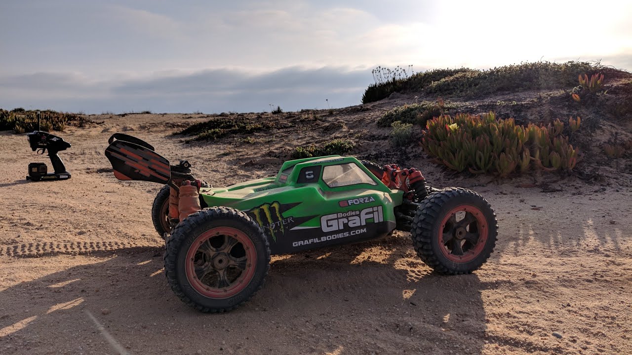 Losi Racing 5IVE-B (Rovan 320 SLT) Brushless 6s bash #1 @ May 2020 ...