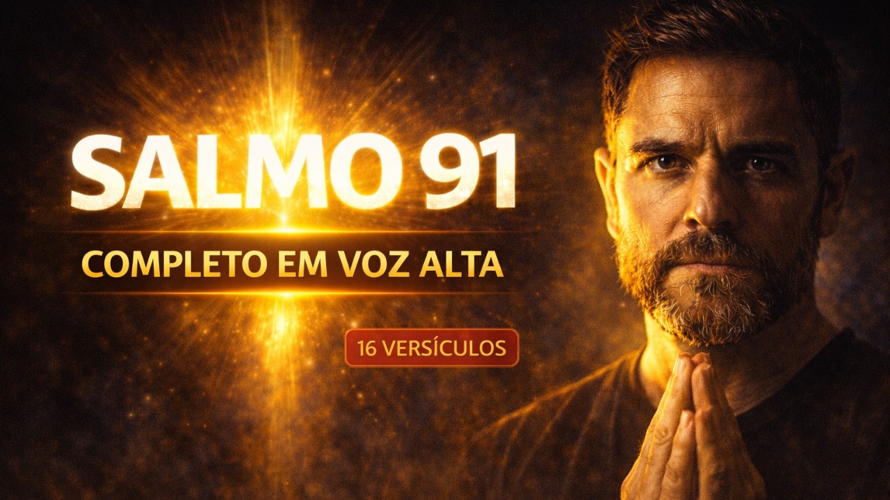 SALMO 91 FALADO — DECLARE VERSÍCULO POR VERSÍCULO E RECEBA AS 16 PROMESSAS DE DEUS