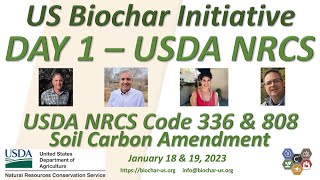 USBI NRCS Code 336 808 Day 1 Session 1 of 5 - Introduction to biochar & event outline. #biochar HD