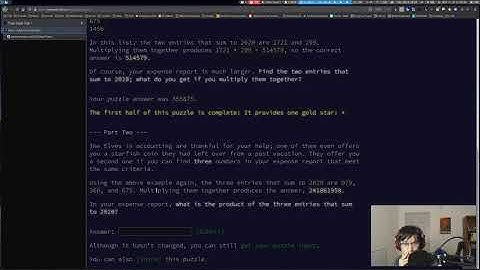 Advent of Code 2020 - Day 1 | !advent !python (1134*, 945**)