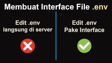 Membuat Interface Env Editor Di Laravel Cuma 5 Menit !!