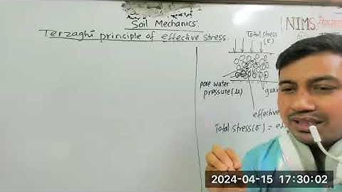 Part-2||Soil mechanics लोकसेवा|| TerZahi principal effective stress full topic explained|| #pscnepal