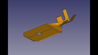 FreeCad Колодка папа