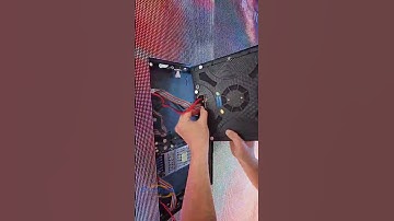 Installing LED modules is as simple and quick as a puzzle.#shorts #eagerled #leddisplay #led