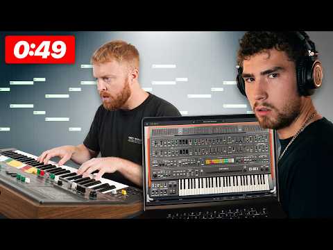 Plugin VS Synth - Who Can Make The BEST Beat?!