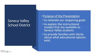 Return to School Presentation 8.12.2020