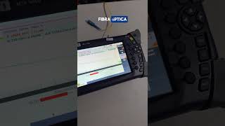 OTDR para pruebas de fibra óptica #aprendiendo #fibraoptica #otdr #maintenance #work