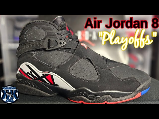 A Review and Comparison of The Air Jordan 8 Playoff Bred (1993 vs 2023) 