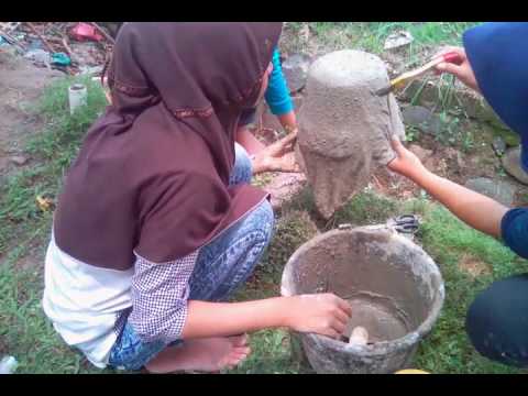  MEMBUAT  POT  DARI  KAIN  BEKAS YouTube