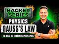 Class 12 Physics Chapter 1 | Electric Charges and Fields: Gauss's Law | Alok Sir