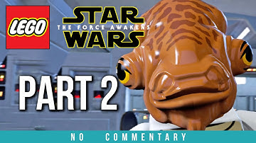 LEGO Star Wars The Force Awakens Walkthrough Part 2 (No Commentary) Xbox One / PS4 Gameplay
