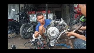Vespa 4 tak PGM Fi, proses awal sampai hidup