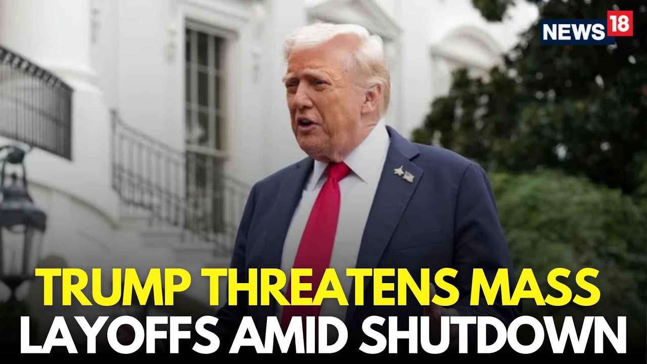Trump LIVE | Trump Threatens Mass Layoffs As US GOVT Faces Shutdown | US News | Democrats | N18G
