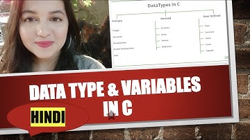 Variables in C language Hindi| Variables and Data Types in C| Format Specifiers |what is data types?