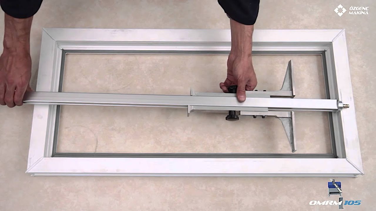 Automatic Glazing Bead Cutting Machine OMRM 105 YouTube