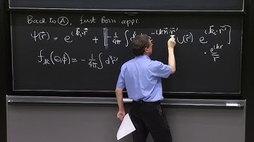 L22.2 First Born Approximation.  Calculation of the scattering amplitude