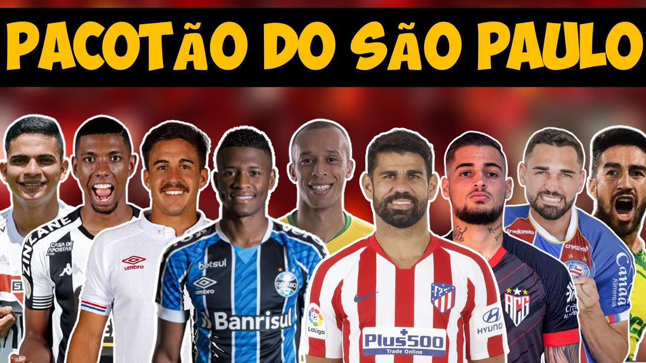 Quais são os reforços de São Paulo?