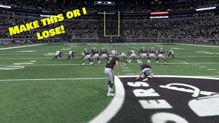 Madden 20 franchise las vegas raiders games 8 and 9 | i've reached my
breaking point