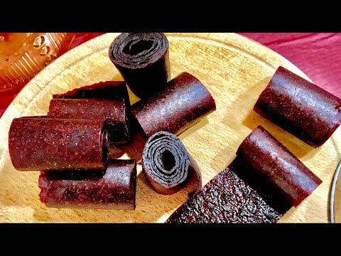 Пастила из слив- быстро и просто в домашних условиях/ пестил от сливи