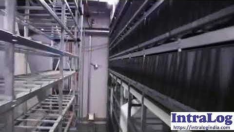 AS/RS Miniload Stacker Crane Multiple Slides Extractors