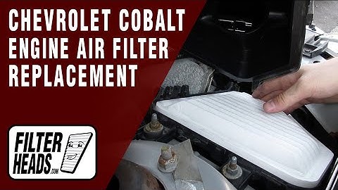 How to Replace Engine Air Filter 2005-2010 Chevrolet Cobalt L4 2.2L