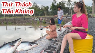 Thử Thách Cả Team Câu Cá Nhận Tiền Khủng Tưởng Dễ Ăn Đâu Ai Ngờ | Ly Ngô Vlog